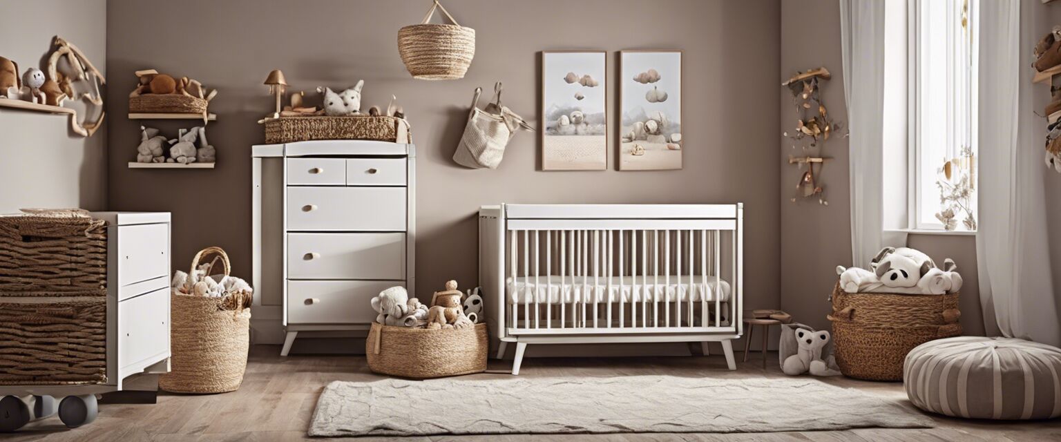 Nursery storage ideas