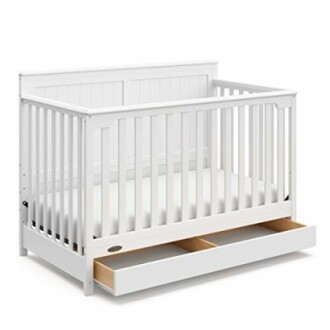 Graco Hadley 5-in-1 Convertible Crib with Drawer